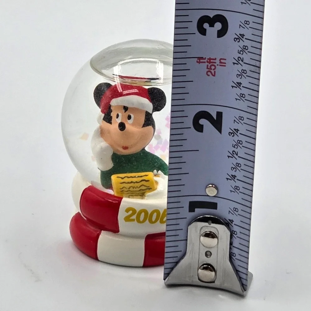 Mickey Mouse Disney Mini Snow Globe Christmas 2006 JCPenney Black Friday 2.5